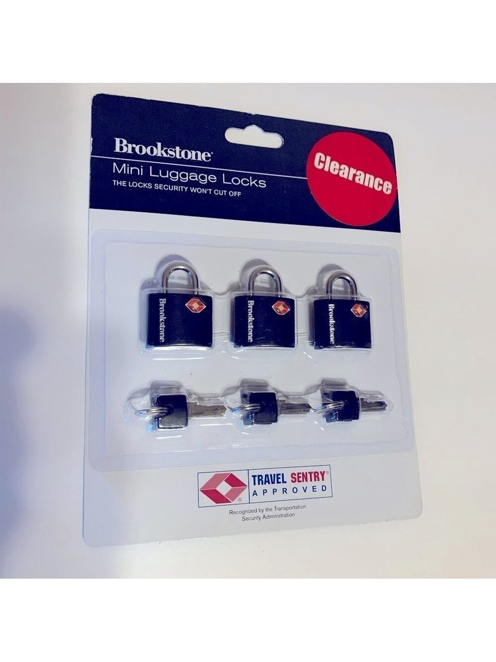 BROOKSTONE TSA Approved Mini Locks